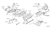 Diagram for 2009 Infiniti G37 Exhaust Manifold - 14002-JK23A