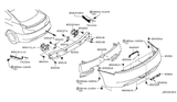 Diagram for Infiniti Q60 Bumper - 85022-JL80H