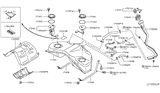 Diagram for Infiniti G37 Fuel Tank - 17202-JL60A