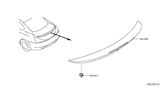 Diagram for 2008 Infiniti G37 Spoiler - 96032-JL10H