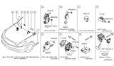Diagram for Infiniti G37 Body Control Module - 284B1-1NX0E