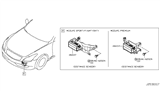 Diagram for Infiniti Q60 Cruise Control Module - 28437-1NL2B