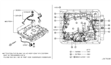 Diagram for Infiniti G37 Valve Body - 31705-19X1B