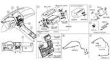 Diagram for Infiniti Antenna Cable - 28241-JL00C