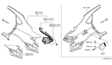 Diagram for Infiniti M37 Fuel Door - 78830-1MA0A