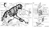 Diagram for 2013 Infiniti M37 Relay Block - 24350-1MA0B