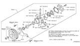 Diagram for 2015 Infiniti Q70L Power Steering Pump - 49110-1MD1A