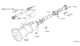 Diagram for 2019 Infiniti Q70L Drive Shaft - 37300-1MA2B