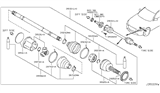 Diagram for 2019 Infiniti Q70 Axle Shaft - 39101-1MC0B