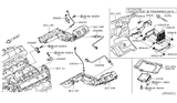 Diagram for Infiniti Oxygen Sensor - 22693-1PM0A