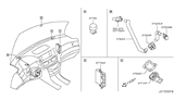 Diagram for 2015 Infiniti Q70L Climate Control Module - 27760-1MX0D