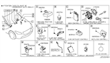 Diagram for Infiniti Q70L Light Control Module - 253C0-4AM0A