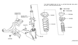 Diagram for 2018 Infiniti Q70L Shock Absorber - E6111-6AU0A