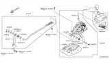 Diagram for 2019 Infiniti Q70 Shift Knob - 34910-1MA8A