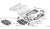 Diagram for Infiniti M56 Engine Cover - 75892-1MA0A