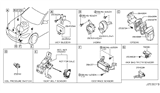 Diagram for 2011 Infiniti M37 Body Control Module - 284B7-1MF0A