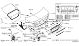 Diagram for Infiniti Trunk Latch - 84622-1PM1B