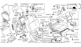 Diagram for Infiniti Seat Cushion - 87300-1MA6C