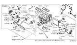 Diagram for Infiniti Q70L Heater Core - 27140-1MA0B