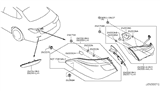 Diagram for Infiniti Q70 Tail Light - 26555-4AP0B