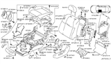 Diagram for Infiniti Seat Heater Switch - 87335-1MA0A