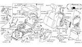 Diagram for Infiniti M37 Seat Heater - 87335-1MA0A