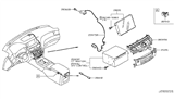 Diagram for 2017 Infiniti Q70 Antenna - 25975-5UV1A