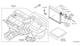 Diagram for Infiniti Q70 A/C Expansion Valve - 92200-1ME0A