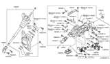 Diagram for 2012 Infiniti M35h Steering Column Seal - 48980-JK000