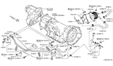 Diagram for Infiniti Q70 Oil Cooler Hose - 21619-6WP0B