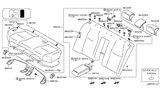 Diagram for 2011 Infiniti M37 Seat Cover - 88320-1MA3D