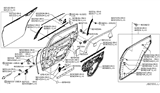 Diagram for Infiniti Q70 Door Moldings - 82820-1MA0B