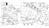 Diagram for 2015 Infiniti Q70 Seat Cushion - 88311-1ME0A