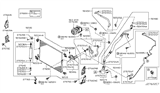 Diagram for Infiniti M37 A/C Hose - 92440-1MA0D