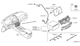 Diagram for Infiniti Q70 Antenna - 25975-1ME1A