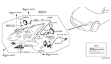 Diagram for 2017 Infiniti Q70 Headlight - 26010-4AP0A