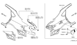 Diagram for Infiniti M56 Fuel Door - 78830-1MA0B