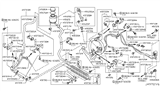 Diagram for Infiniti Q70 Power Steering Hose - 49717-1MA2A