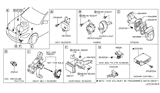 Diagram for 2017 Infiniti Q70 Body Control Module - 284B7-3WG6B