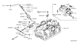 Diagram for Infiniti Vapor Pressure Sensor - 22365-1TV0B