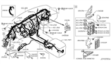 Diagram for 2015 Infiniti QX80 Fuse Box - 24351-79903