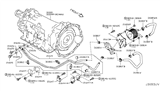 Diagram for 2017 Infiniti Q70 Oil Cooler Hose - 21619-1CB0B