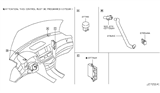 Diagram for Infiniti Q70L Climate Control Module - 27760-5UV0A