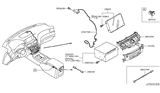 Diagram for Infiniti M37 Climate Control Module - 28395-1MA0D