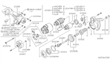 Diagram for 1998 Infiniti I30 Starter Motor - 23300-31U01