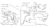 Diagram for 1998 Infiniti I30 Power Steering Hose - 49725-7L601