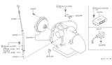 Diagram for 1997 Infiniti I30 Dipstick - 31086-32U00