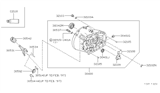 Diagram for 1999 Infiniti I30 Release Bearing - 30502-31U20