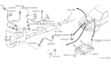 Diagram for 1999 Infiniti I30 Oxygen Sensor - 22690-40U00