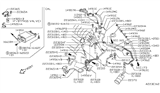 Diagram for 1998 Infiniti I30 Vapor Pressure Sensor - 25085-9E010